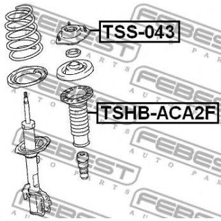 Опора амортизатора FEBEST TSS-043 фото