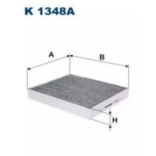 Фильтр салона FILTRON K 1348A фото