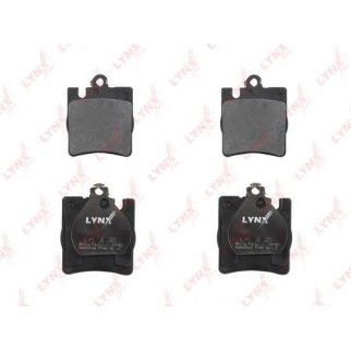 Колодки тормозные задние дисковые к-кт LYNXauto BD-5321 фото