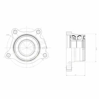 Подшипник ступицы TRIALLI MR 1907 фото 4