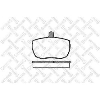 Колодки тормозные STELLOX _067000SX фото