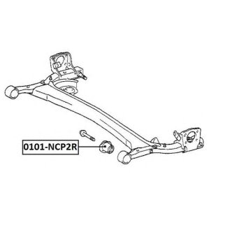 Сайлентблок ASVA 0101-NCP2R фото