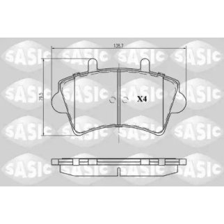 Колодки тормозные дисковые (комплект) фото