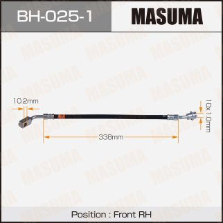 Шланг тормозной Masuma BH-025-1 фото