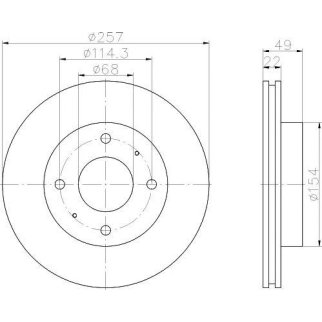 Диск тормозной TEXTAR 920563 00 фото