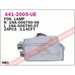 441-2005L-UE_фара противотуманная левая! VW Passat 88-97 фото