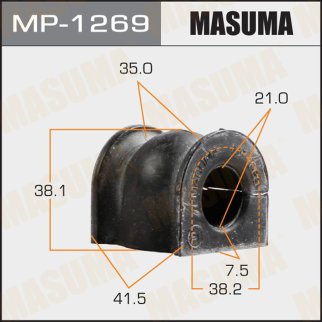 Втулка переднего стабилизатора Masuma MP-1269 фото