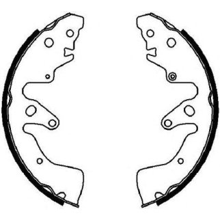 Колодки бараб. SUZUKI GRAND VITARA 05=> фото