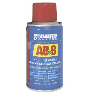 AB-8-100-RW_смазка! многоцелевая проникающая 100мл ABRO MASTERS фото