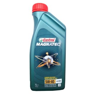 Масло моторное CASTROL MAGNATEC 5W40 A3/B4 1л синт. фото