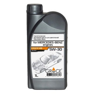 Масло моторное GRACE MB 5W30 1л синт.*** фото