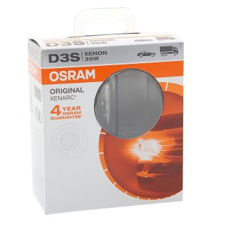 Лампа ксенон D3S 42V 35W XENARC ORIGINAL PK32d-5, блистер 1 шт. фото 1