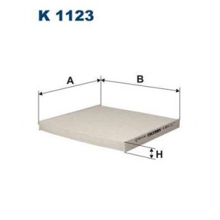 Фильтр салона FILTRON K 1123 фото