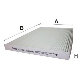 K 9076_фильтр салона! Nissan Qashqai/X-Trail 1.5DCi/2.0DCi/1.6/2.0i 07> фото