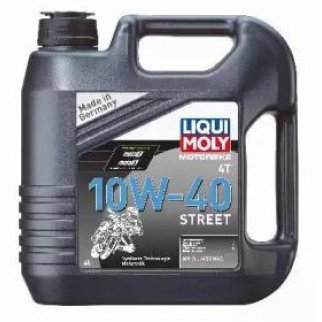 Масло моторное LIQUI MOLY для мотоц. 4Т Motorbike Street MA2 10W40 п/синт. 4л фото