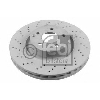 Диск тормозной передний вентилируемый FEBI 26407 фото