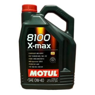 Масло моторное MOTUL 8100 X-Max 0w40 синт 5л. фото
