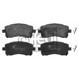 Колодки тормозные передние к-кт FEBI 16660 фото