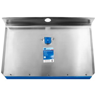 Лопата снеговая алюминиевая 600х400 б/ч метал. окантовка СИБРТЕХ фото 2