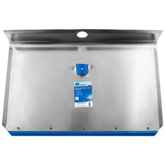 Лопата снеговая алюминиевая 600х400 б/ч метал. окантовка СИБРТЕХ фото 2