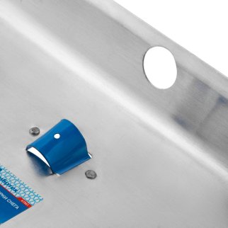 Лопата снеговая алюминиевая 600х400 б/ч метал. окантовка СИБРТЕХ фото 4