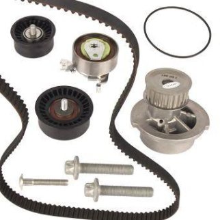 Насос водяной (помпа) + к-кт ремня ГРМ metelli 30-0541-2 фото