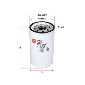 Фильтр масляный SAKURA C1305 фото
