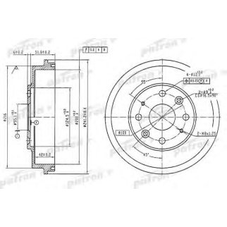 Барабан тормозной фото