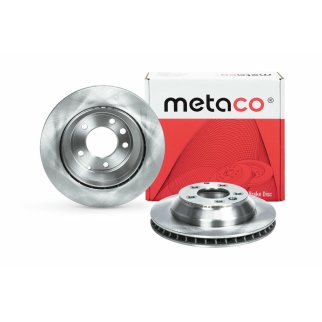 Диск тормозной задний metaco 3060-036 фото 3