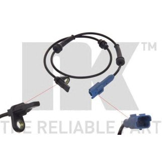 Датчик ABS заднего колеса / CITROEN C2,C3,PEUGEOT 1007 02~10 фото