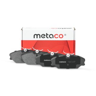 Колодки тормозные передние к-кт metaco 3000-236 фото