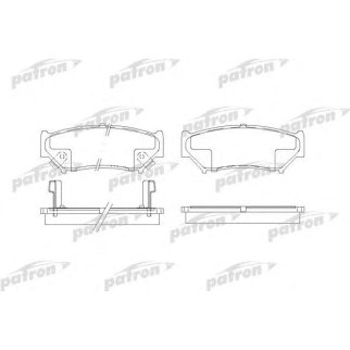 Колодки тормозные PATRON PBP1020 фото