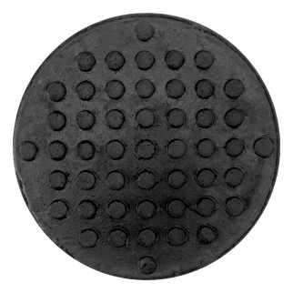 Резиновая опора для подкатного домкрата универсальная, D 72 мм, D 50, H 35 мм MATRIX 50911 MATRIX 50911 фото 2