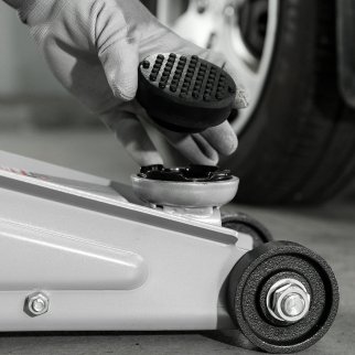 Резиновая опора для подкатного домкрата универсальная, D 72 мм, D 50, H 35 мм MATRIX 50911 MATRIX 50911 фото 6