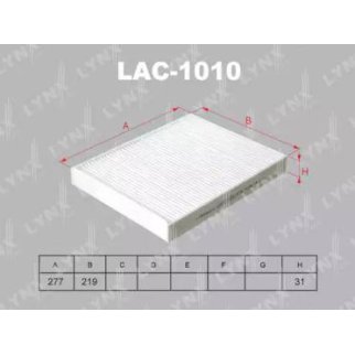 Фильтр салона LYNXauto LAC-1010 фото