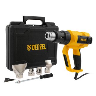 DENZEL 28007 Фен технический HG-2000E, 2000 Вт, 2 режима, LCD дисплей фото 8