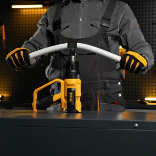 DENZEL 28007 Фен технический HG-2000E, 2000 Вт, 2 режима, LCD дисплей фото 13