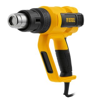 DENZEL 28007 Фен технический HG-2000E, 2000 Вт, 2 режима, LCD дисплей фото