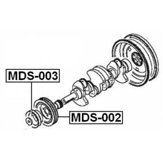 Шкив коленвала FEBEST MDS-002 фото 2