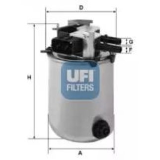Фильтр топливный UFI 24.095.01 фото