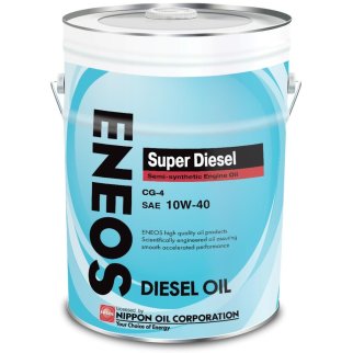 Масло моторное ENEOS CG-4 10W-40 полусинтетическое 20 л oil1327 фото