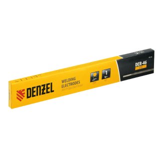 Электроды DER-46, диам. 3 мм, 1 кг, рутиловое покрытие Denzel фото