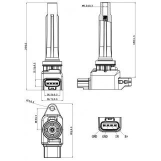 Катушка зажигания FEBEST 05640-002 фото 2