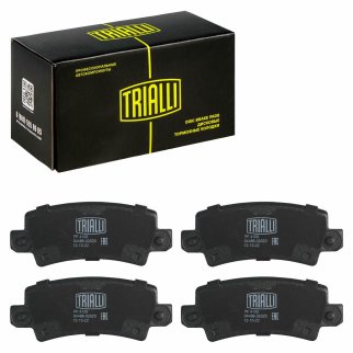 Колодки тормозные задние дисковые к-кт TRIALLI PF 4108 фото 2