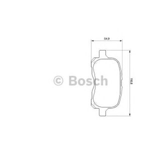 Колодки тормозные BOSCH _0 986 424 692 фото