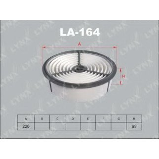 Фильтр воздушный LYNXauto LA164 фото