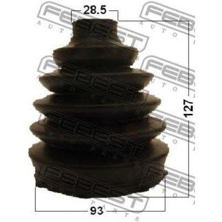 2717P-XC90F1_к-кт пыльника ШРУСА наружного!93X127X28.5 Volvo XC90 2.4D 02> фото