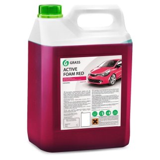 Шампунь автомобильный для бесконт.мойки Active Foam Red 5,8кг GraSS фото