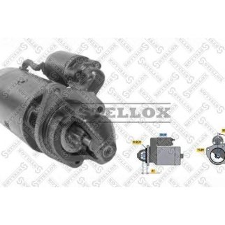 88-02001-SX_стартер !24V-4KW 9зубьев 30°вправоMB 508-2219 OM 314. 352. 352A, 353 фото