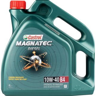 Castrol 10W40 (4L) Magnatec Diesel B4 Dualock_масло моторное! (полусинт.) ACEA A3/B4, API SN фото
